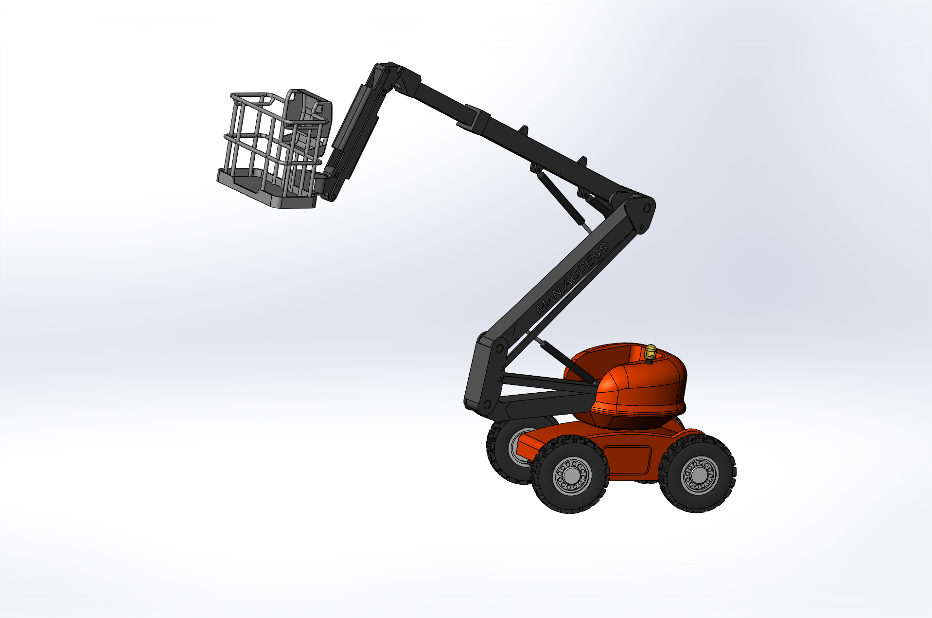 工程举升车sw16可编辑